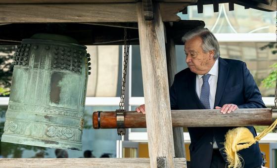 Guterres calls for ‘culture of peace’ and global unity, as crises mount